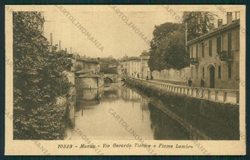 Milano Monza Città Fiume Lambro cartolina ZC6444 – fronte