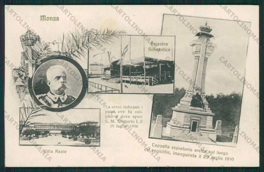 Milano Monza Città Savoia cartolina ZC6446 – fronte