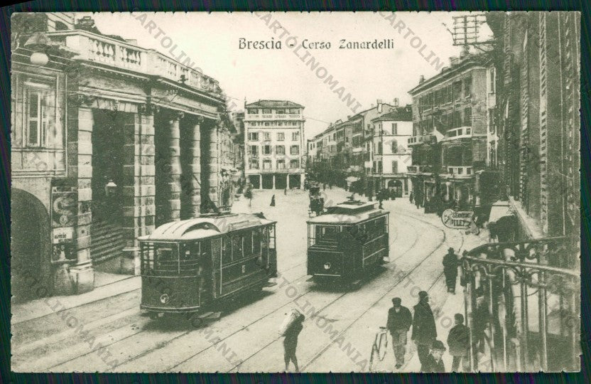 Brescia Città Tram cartolina ZC6455 – fronte