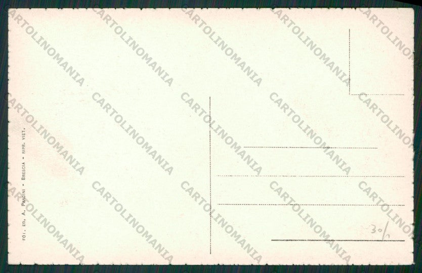 Brescia Città Tram cartolina ZC6455 – retro