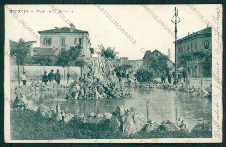 Brescia Città Fontana cartolina ZC6458 – fronte