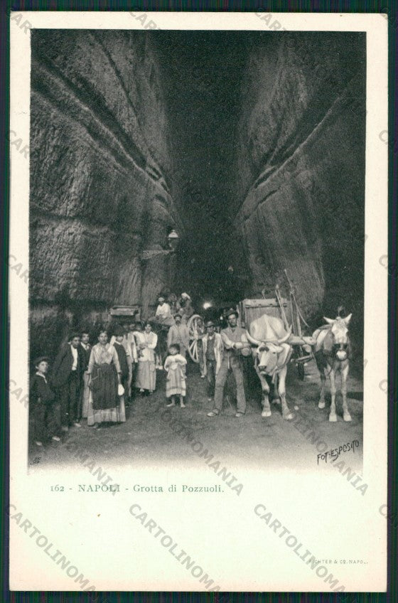 Napoli Pozzuoli Grotta Foto cartolina ZC6466 – fronte