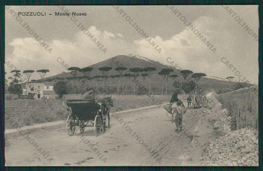 Napoli Pozzuoli Monte Nuovo Carrozza cartolina ZC6469 – fronte