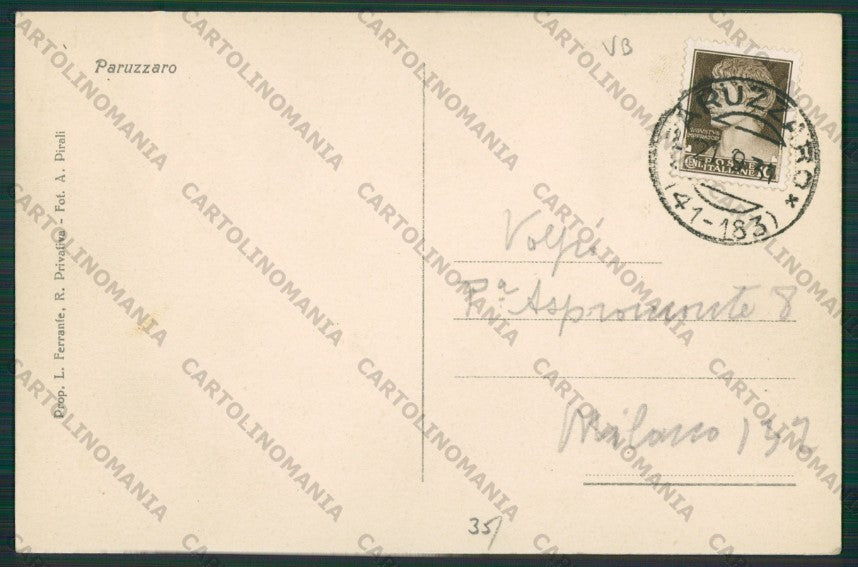 Novara Paruzzaro cartolina ZC6475 – retro