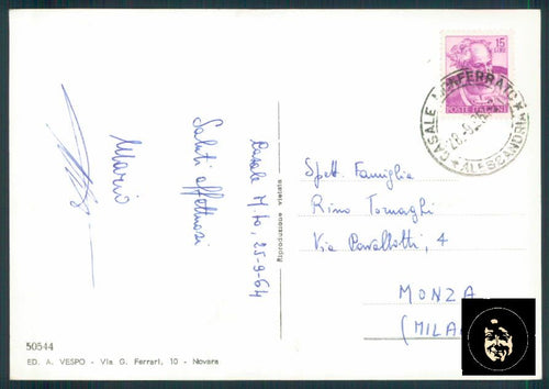 Alessandria Casale Monferrato Foto FG cartolina ZF0023 – retro