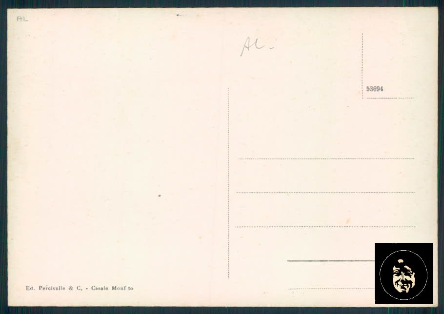 Alessandria Ticineto PIEGHINA FG cartolina ZF0033 – retro