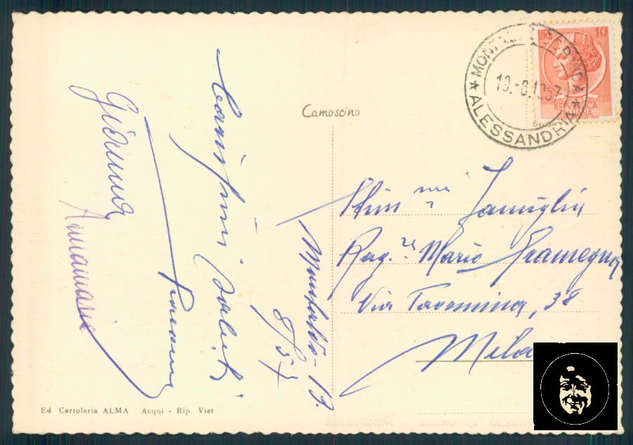 Alessandria Montaldo Bormida FG cartolina ZF0037 – retro