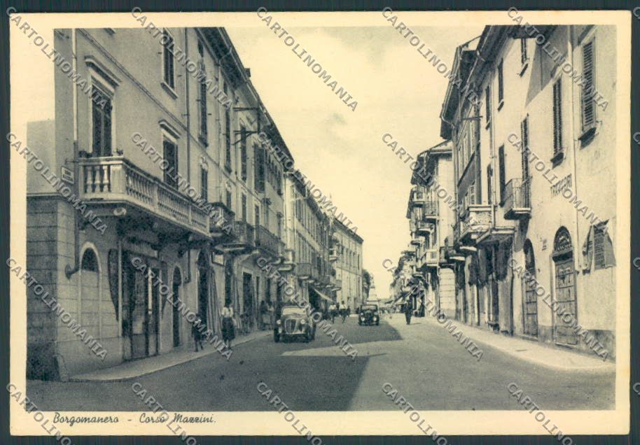 Novara Borgomanero FG cartolina ZF0065 – fronte