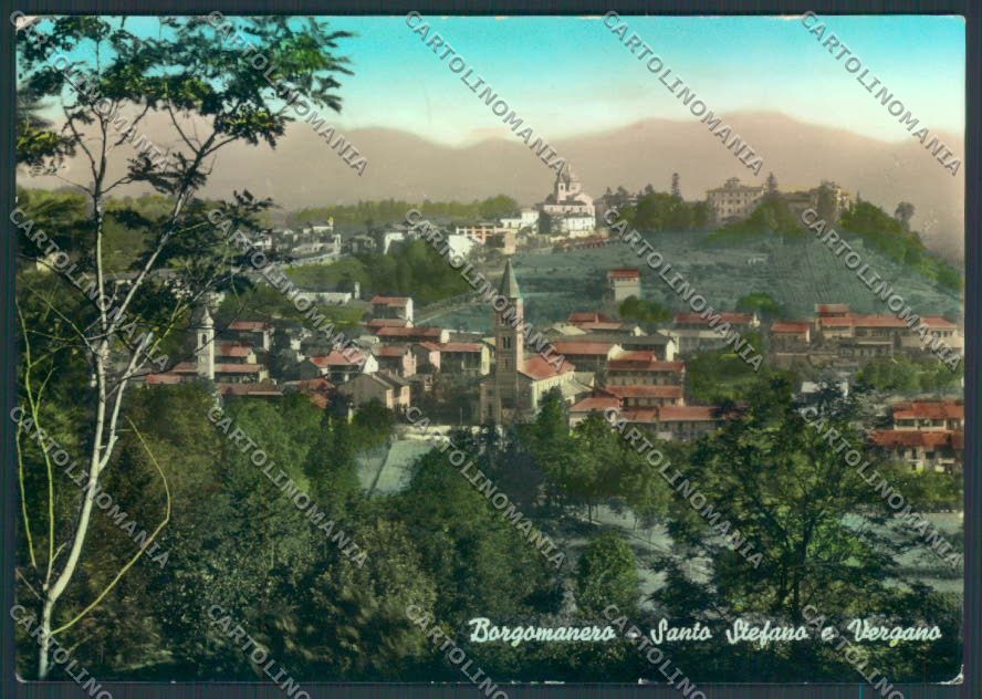 Novara Borgomanero Vergano S.Stefano Foto FG cartolina ZF0069 – fronte