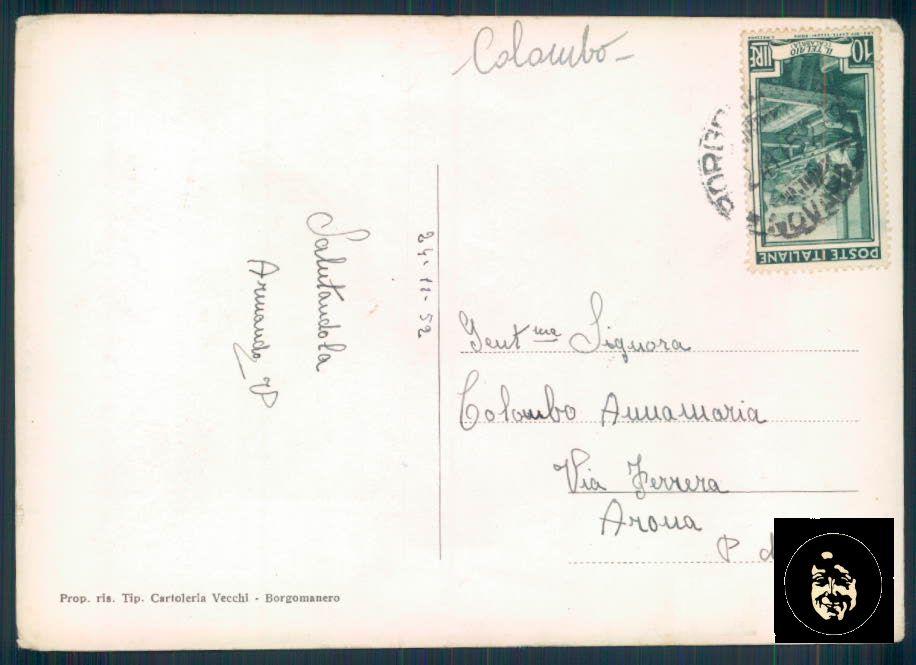Novara Borgomanero Foto FG cartolina ZF0071 – retro