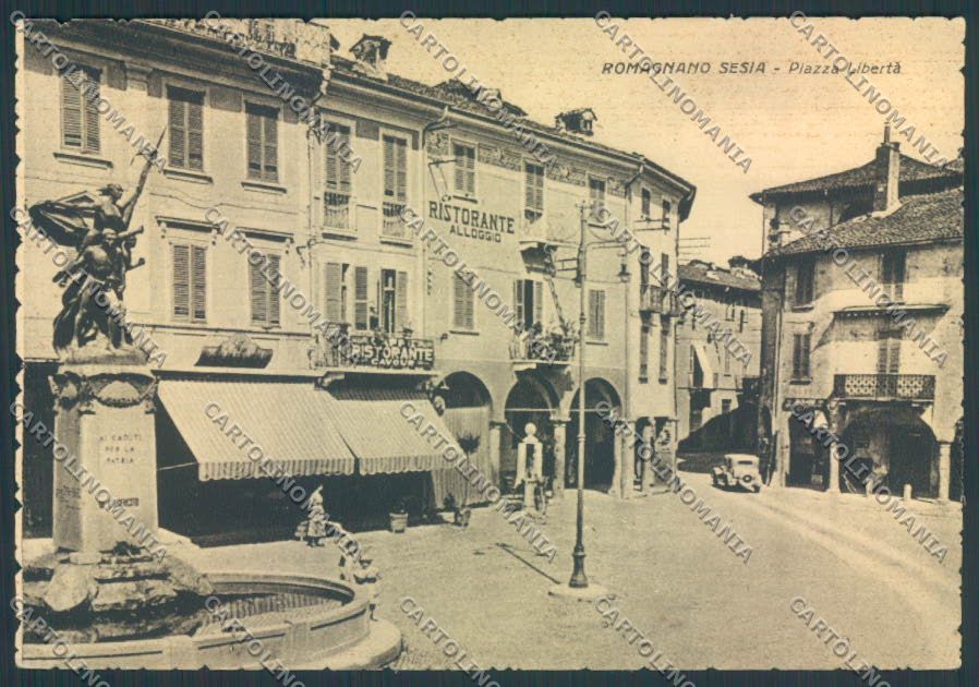 Novara Romagnano Sesia FG cartolina ZF0073 – fronte
