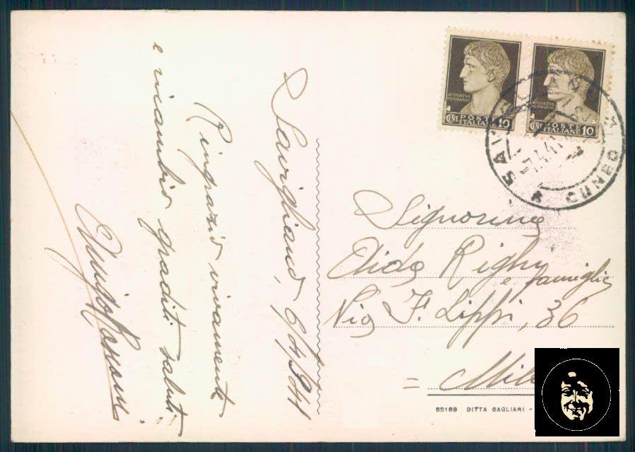 Cuneo Savigliano FG cartolina ZF0099 – retro