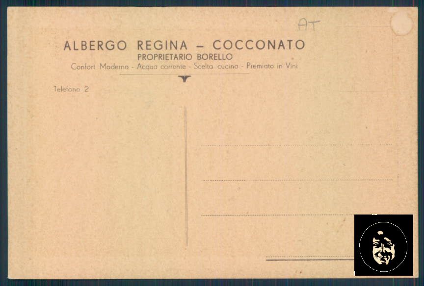 Asti Cocconato cartolina ZF0149 – retro