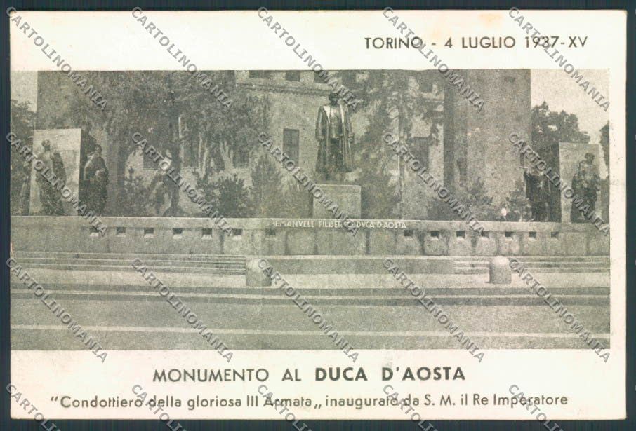 Torino Città Duca D'Aosta FG cartolina ZF0175 – fronte