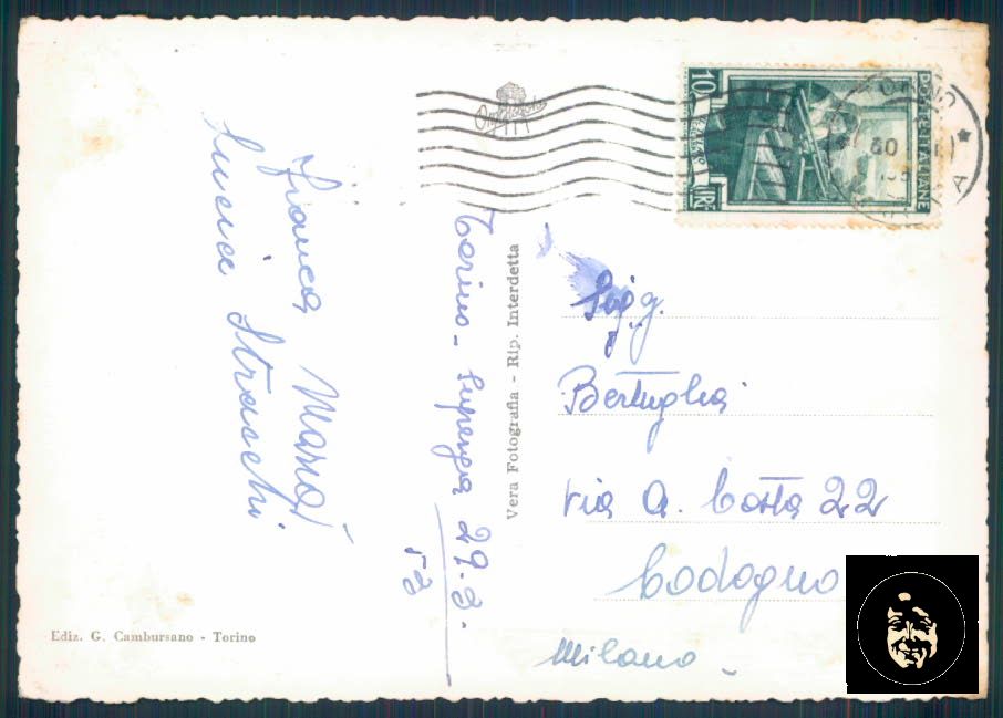 Torino Città COLLA Foto FG cartolina ZF0212 – retro