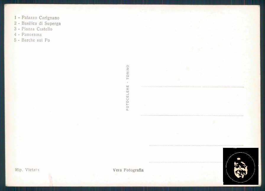 Torino Città Foto FG cartolina ZF0213 – retro