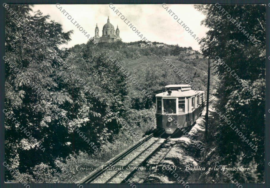 Torino Superga Funicolare Foto FG cartolina ZF0219 – fronte