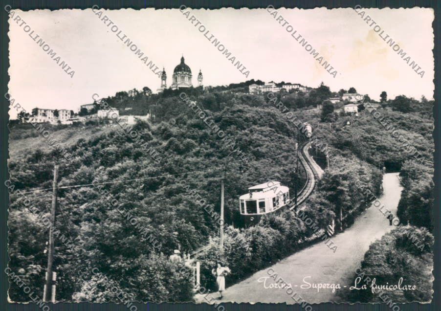 Torino Superga Funicolare Foto FG cartolina ZF0222 – fronte