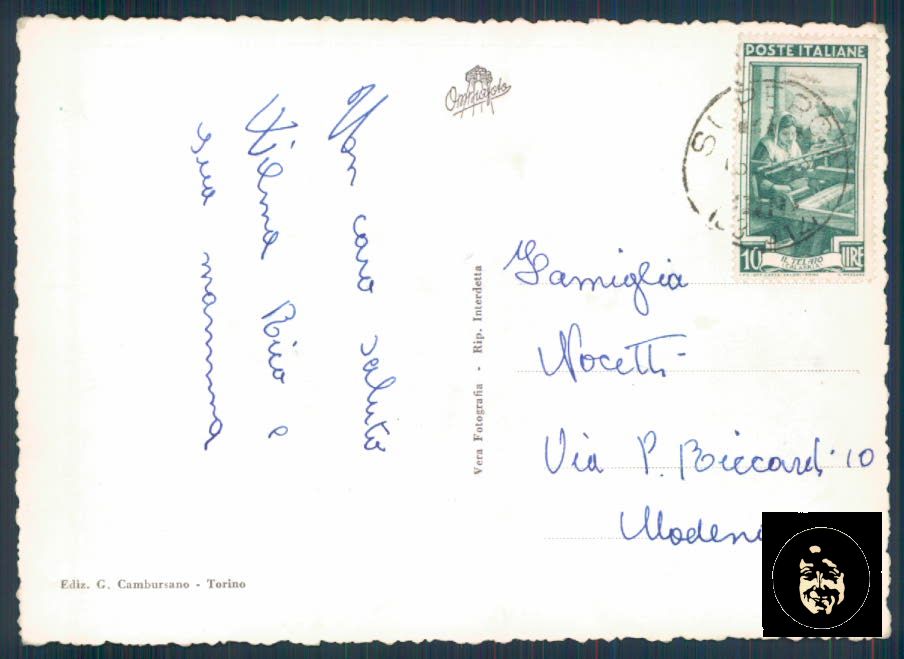 Torino Superga Funicolare Foto FG cartolina ZF0222 – retro