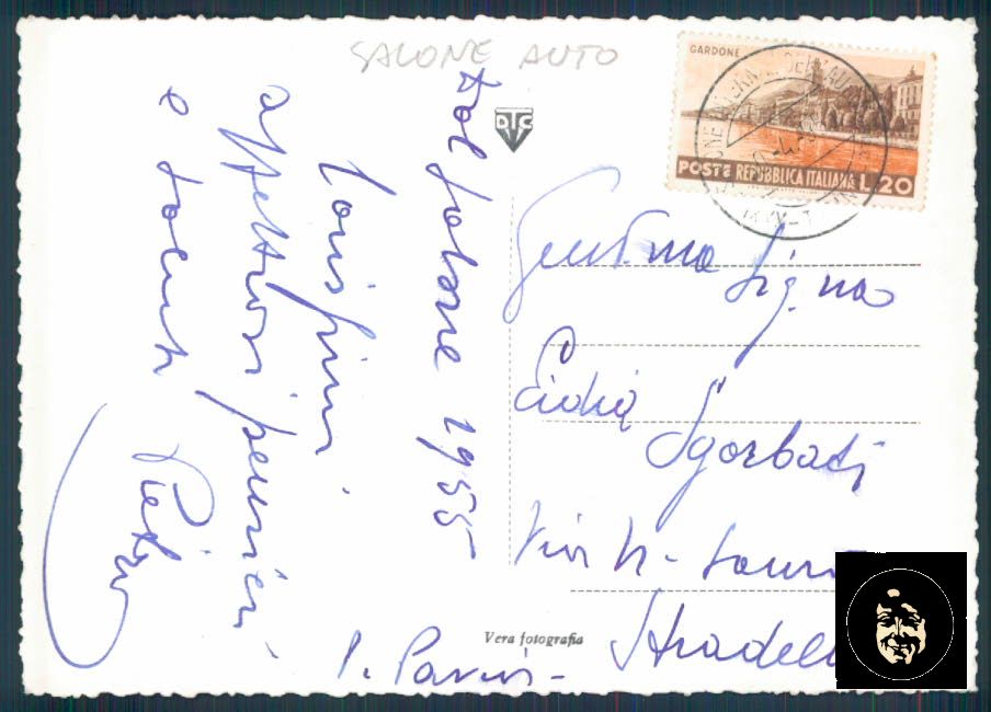 Torino Città Esposizione Foto PIEGA FG cartolina ZF0224 – retro