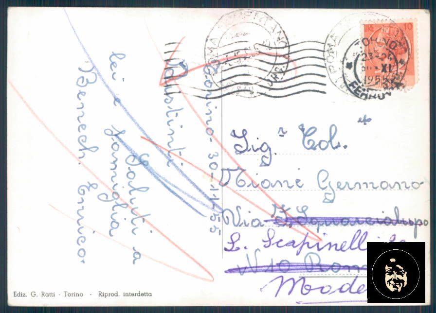 Torino Città Foto FG cartolina ZF0228 – retro