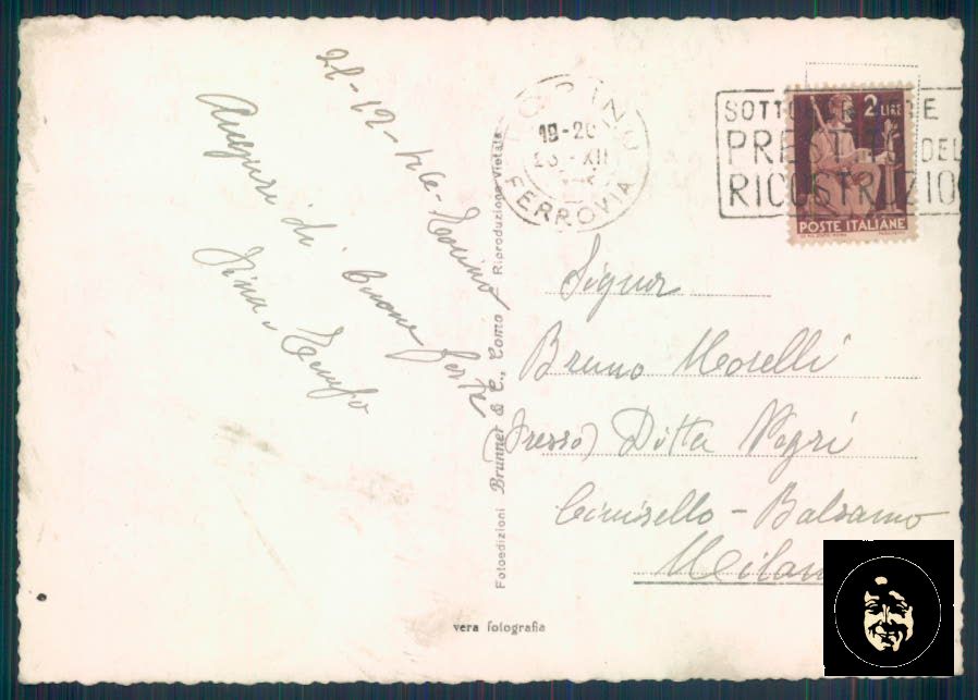 Torino Città PIEGHINA Foto FG cartolina ZF0238 – retro