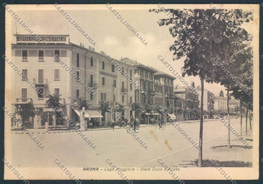 Novara Arona PIEGHINA FG cartolina ZF0320 – fronte