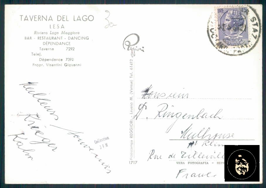 Novara Lesa Foto FG cartolina ZF0333 – retro