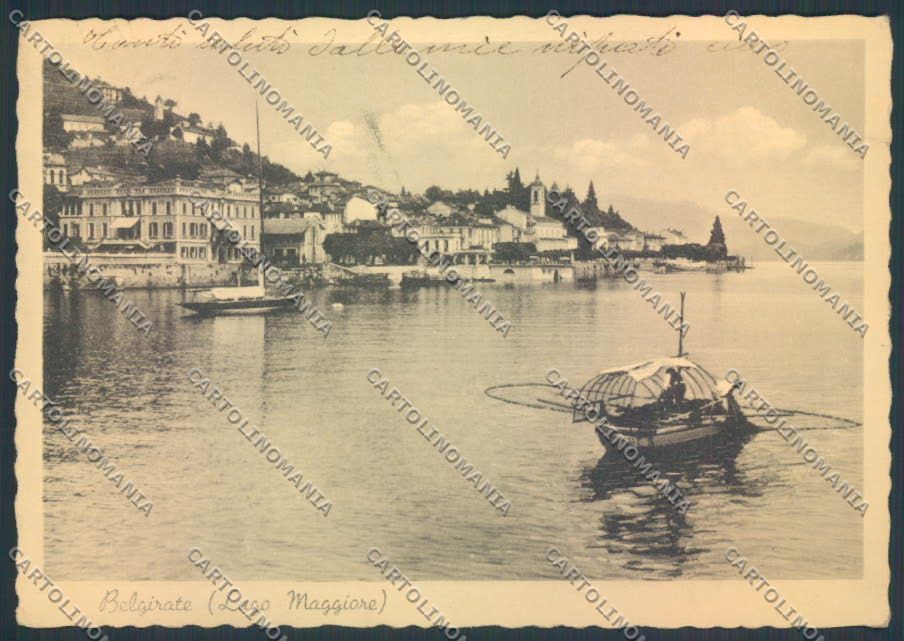 Verbania Belgirate FG cartolina ZF0384 – fronte
