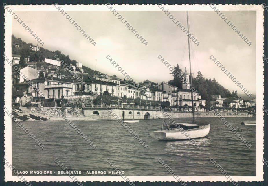 Verbania Belgirate Foto FG cartolina ZF0386 – fronte