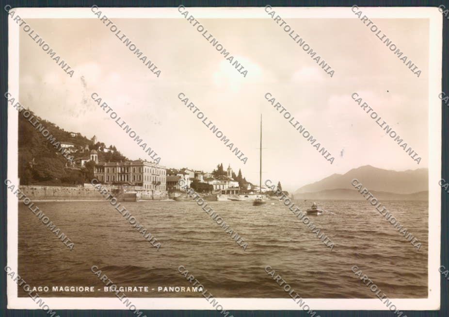 Verbania Belgirate Foto FG cartolina ZF0387 – fronte