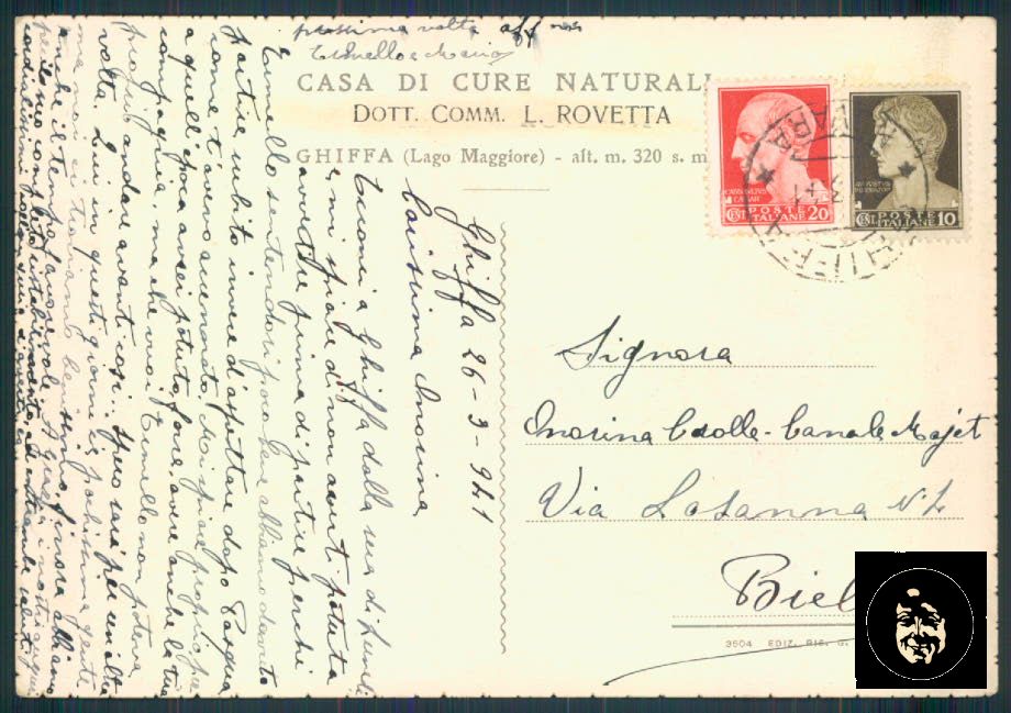 Verbania Ghiffa FG cartolina ZF0406 – retro