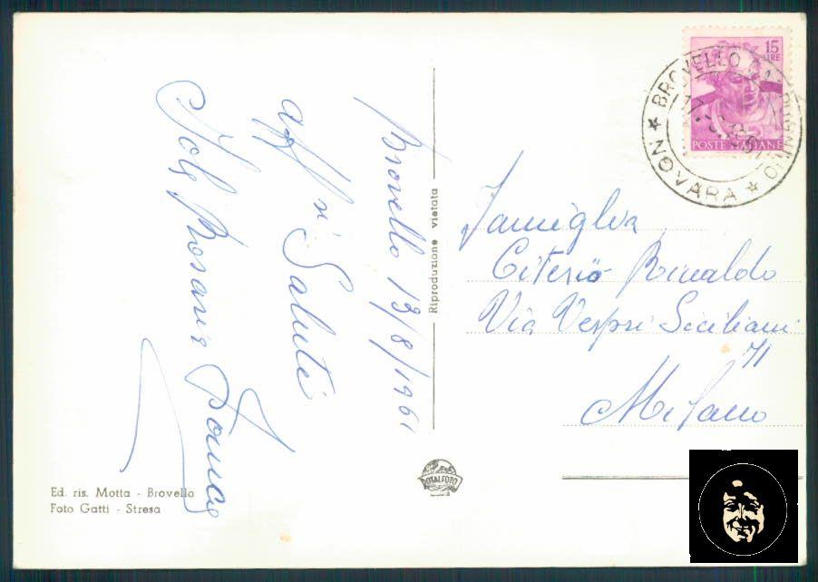 Verbania Brovello Foto FG cartolina ZF0454 – retro