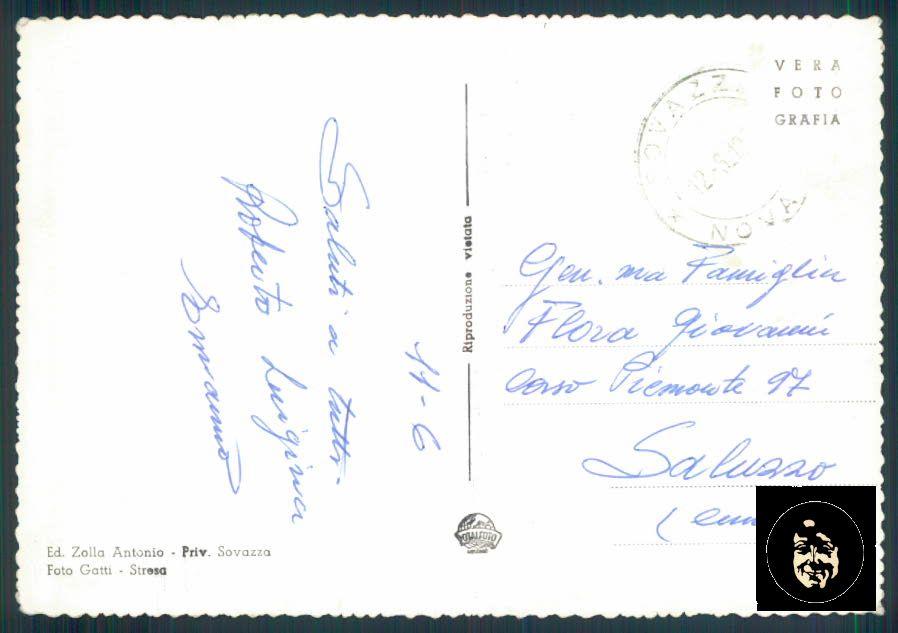 Novara Armeno Sovazza Foto FG cartolina ZF0456 – retro
