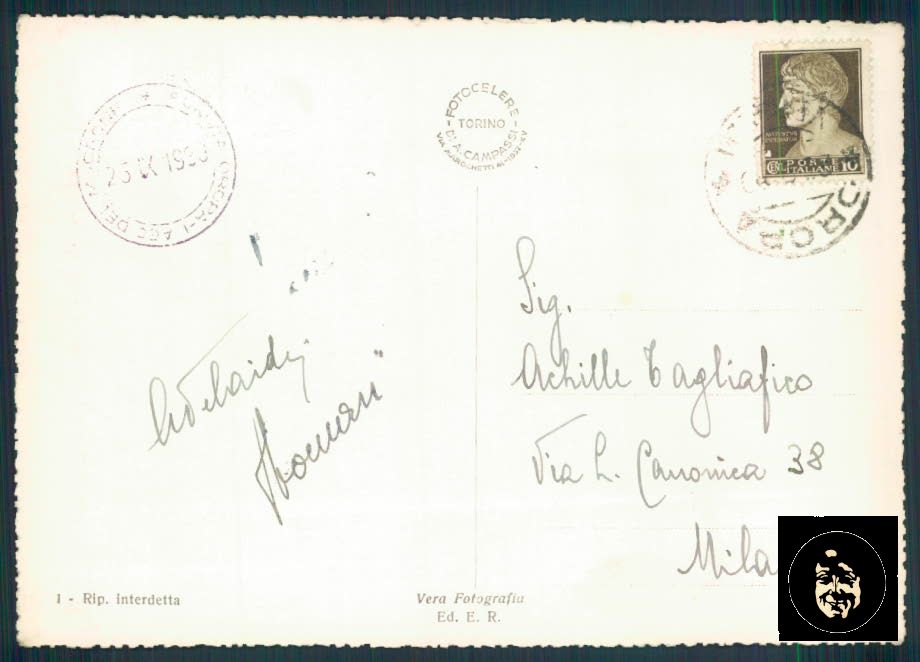 Biella Oropa Mucrone Sci Foto FG cartolina ZF0483 – retro