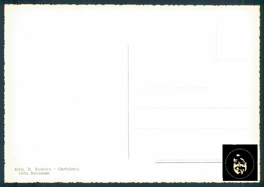 Novara Orta PIEGHINA Foto FG cartolina ZF0490 – retro