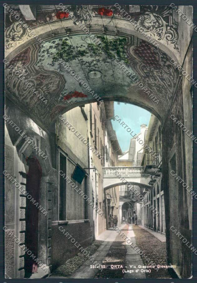 Novara Orta Foto FG cartolina ZF0491 – fronte