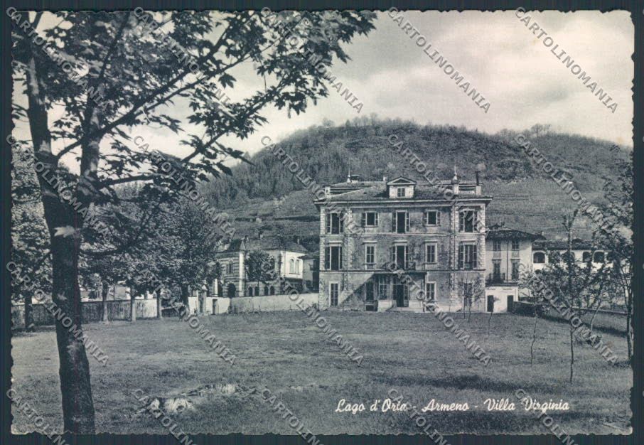 Novara Armeno Villa Virginia FG cartolina ZF0507 – fronte