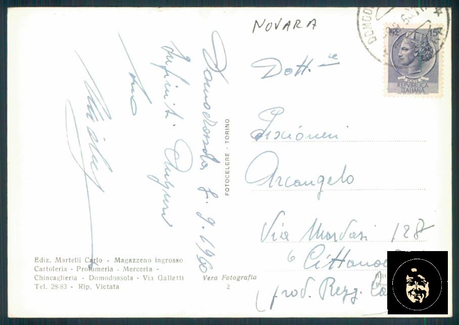 Verbania Domodossola Foto FG cartolina ZF0522 – retro