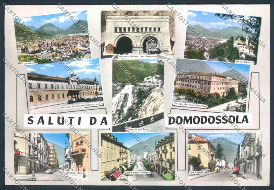 Verbania Domodossola Foto FG cartolina ZF0530 – fronte