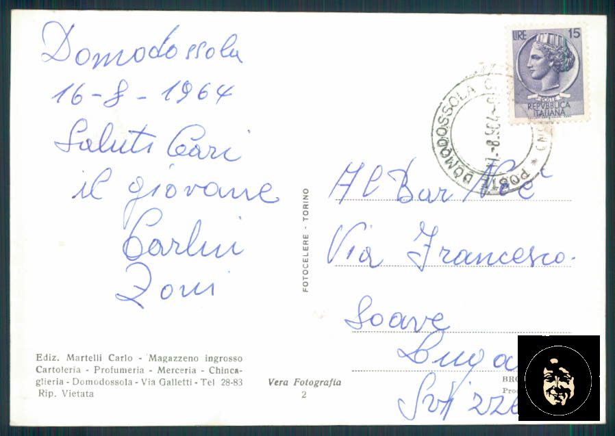 Verbania Domodossola Foto FG cartolina ZF0530 – retro