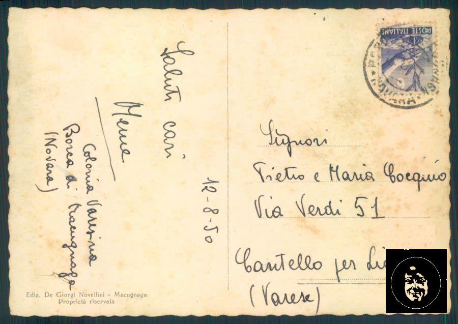 Verbania Macugnaga Monte Rosa Zamboni FORI FG cartolina ZF0535 – retro