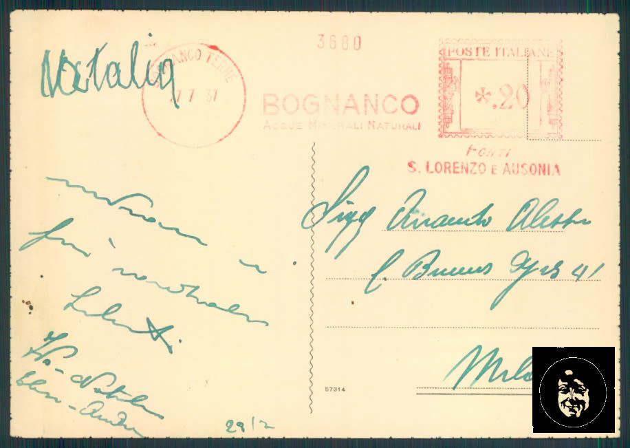 Verbania Bognanco FG cartolina ZF0563 – retro