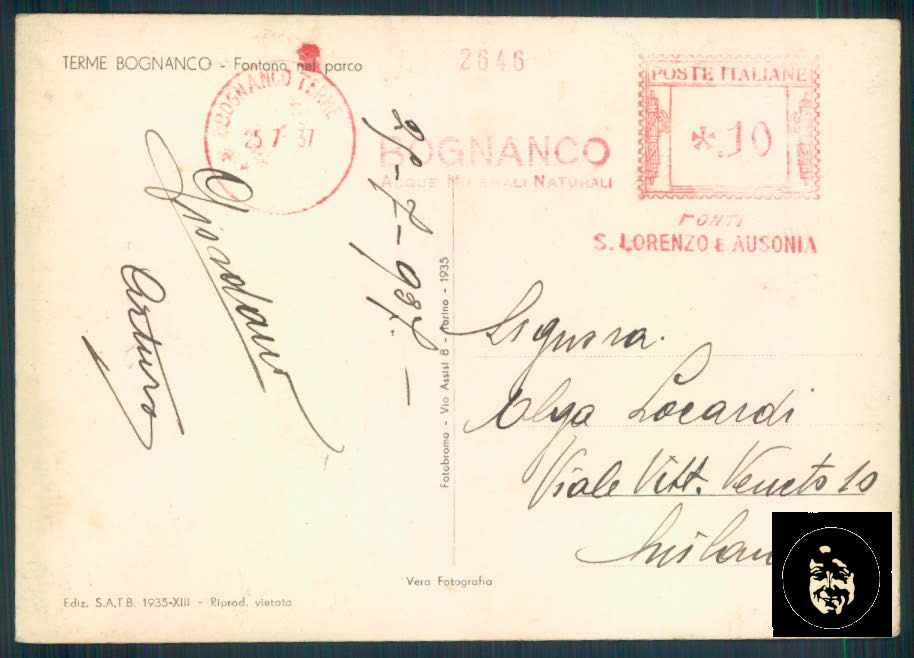 Verbania Bognanco Foto FG cartolina ZF0564 – retro