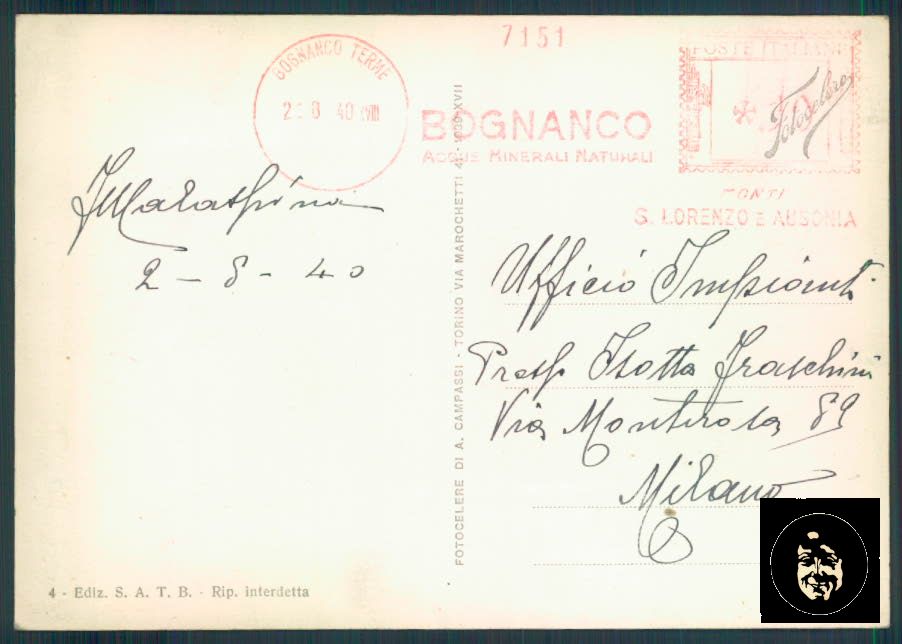 Verbania Bognanco Foto FG cartolina ZF0565 – retro