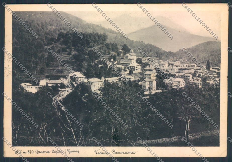 Verbania Quarna Sopra FG cartolina ZF0580 – fronte