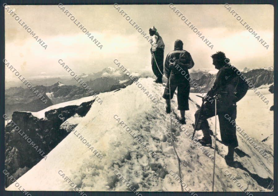 Aosta Monte Rosa Polluce Foto FG cartolina ZF0589 – fronte