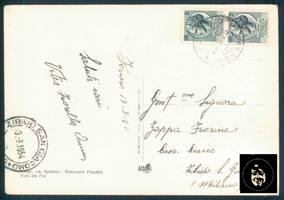 Verbania Valstrona Fornero Costumi FG cartolina ZF0604 – retro