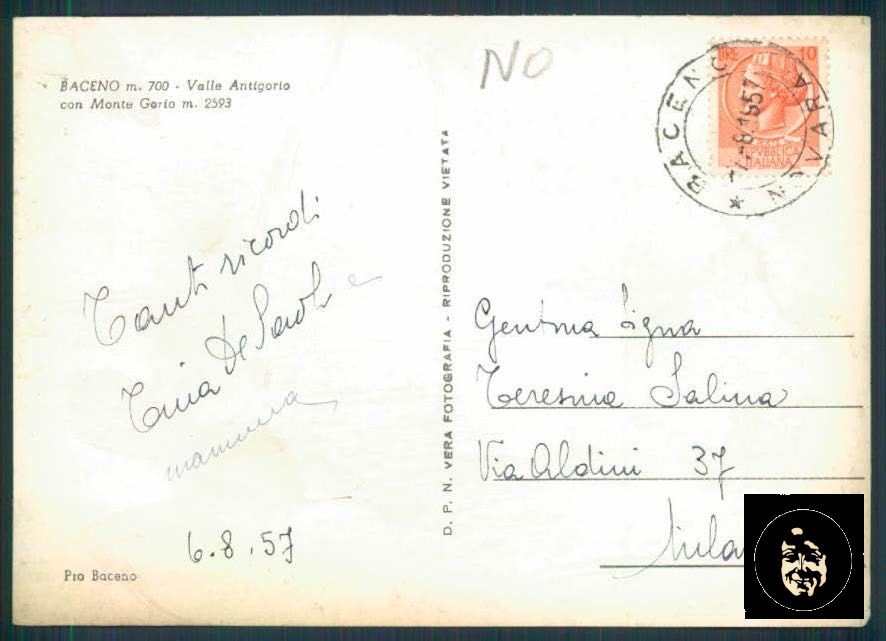 Verbania Baceno Foto FG cartolina ZF0614 – retro