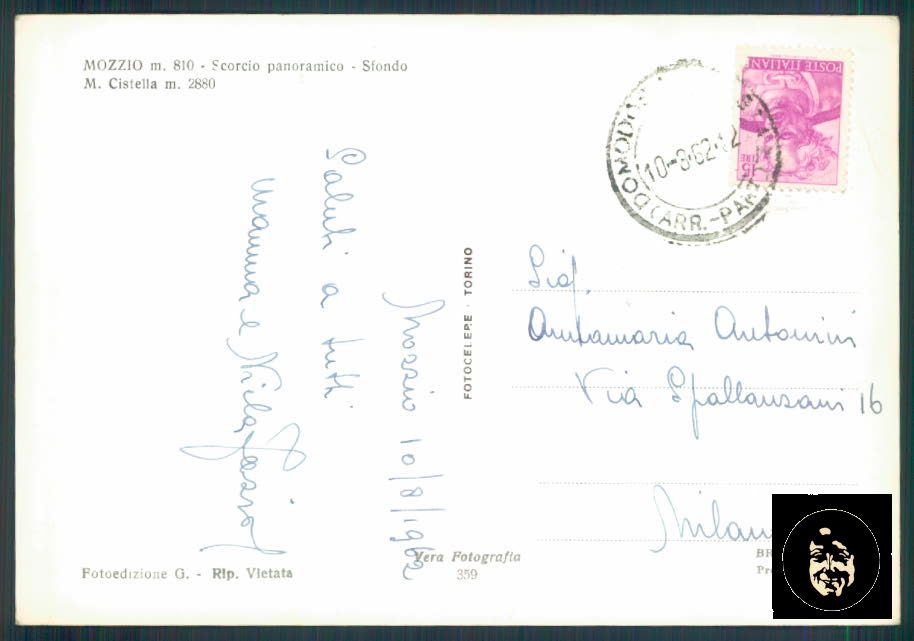 Verbania Crodo Mozzio Foto FG cartolina ZF0615 – retro